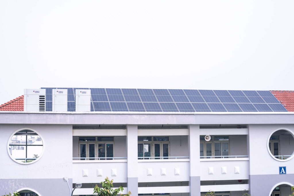 điện mặt trời áp mái